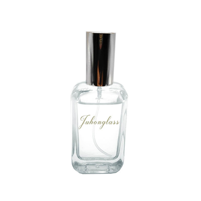 Garrafa de vidro retangular do perfume da boca do parafuso de garrafa do perfume da parte alta do pulverizador da garrafa de perfume 30ML em conservado em estoque