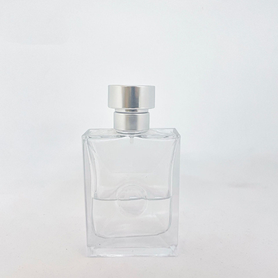 Garrafa de perfume criativa 100ml com a venda por atacado da fábrica do material de embalagem do perfume do tampão do zamak