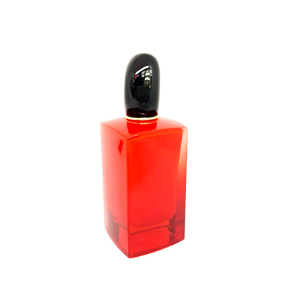 a garrafa vermelha excelente do sub do pulverizador da garrafa de vidro de garrafa do perfume da paixão 100ml perfuma a garrafa vazia de empacotamento