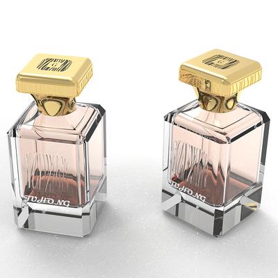 Logotipo personalizado Zamac Perfume Cap para garrafas de perfume com MOQ de 10000pcs