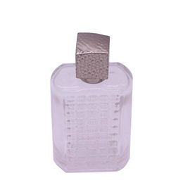 Tampão liga de zinco do perfume do vintage irregular quadrado para o pescoço da garrafa de perfume EFA15