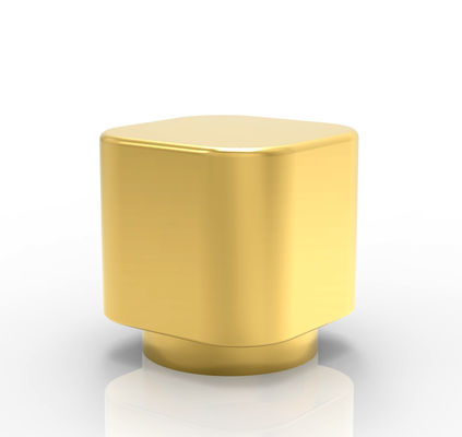 A cor personalizada projeto Zamak do ouro perfuma tampões de garrafa para o pescoço Fea15