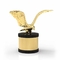 O ouro Eagle Metal Perfume Bottle Zamac tampa Fea universal criativo luxuoso 15Mm
