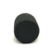 O cilindro clássico do preto de Diamond Cut Surface Zinc Alloy dá forma ao metal Zamac perfuma o tampão de garrafa