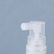 Cabeça de pulverizador principal de empacotamento cosmética curvada 14 dentes plástica do tonalizador do removedor da composição da bomba da garrafa do bocal