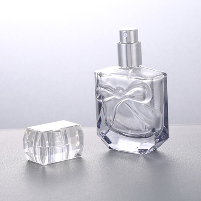 Os cosméticos do bocal da garrafa da luz de Salingay engarrafam a garrafa de perfume secundária da garrafa da garrafa vazia do vidro de garrafa do perfume do parafuso 30ml