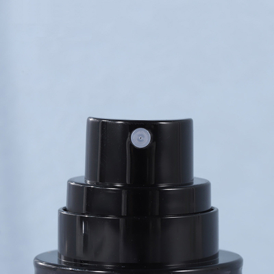 24 da bomba cosmética preta do pulverizador da composição da cabeça de pulverizador dos dentes cabeças de pulverizador plásticas principais do tonalizador