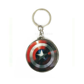 Os Keyrings personalizados América do capitão metal refrigeram heróis da maravilha para presentes
