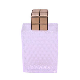 Tampão patenteado do perfume de Zamac do projeto/tampa quadrada pequena do perfume do metal