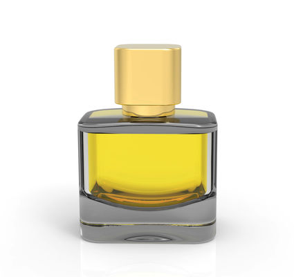 De luxe projete a tampa LOGO Available Zinc Alloy da garrafa de perfume