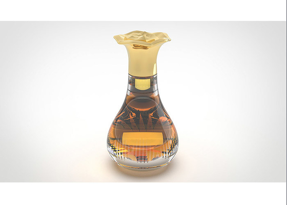 comprar Estilo criativo luxuoso liga de zinco feito sob encomenda da flor dos tampões de garrafa do perfume do logotipo 15Mm online manufacture