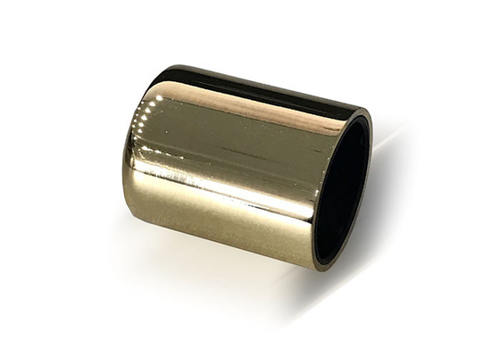 comprar tampão de garrafa liga de zinco Zamac luxuoso do perfume do metal do ouro de 15mm com logotipo online manufacture