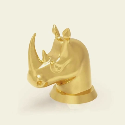 comprar A garrafa de perfume universal animal Zamac do metal de Fea 15Mm tampa criativo luxuoso online manufacture