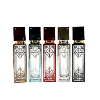 comprar O sub por atacado do perfume engarrafou da garrafa portátil do pulverizador da amostra 50ml da parte alta pulverizador vazio de vidro avançado da garrafa online manufacture
