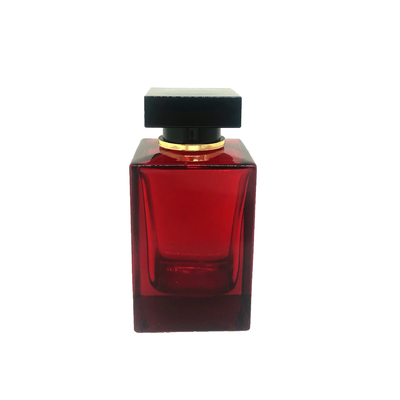 comprar garrafa de perfume 100ml quadrada elegante, garrafa de vidro, pulverizador, sub que empacota, baioneta, garrafa vazia online manufacture
