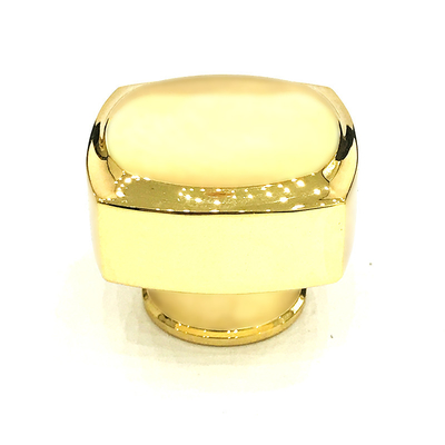 comprar Tampões de garrafa de alumínio de Zamak do metal regular brilhante da cor do ouro online manufacture