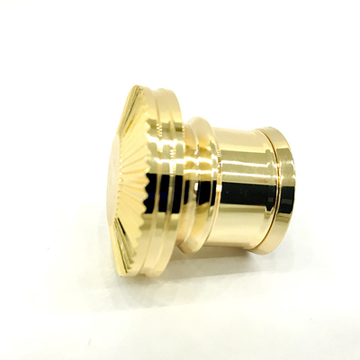 comprar Tampões de garrafa de alumínio do perfume de Zamak da cor clássica feita sob encomenda do ouro online manufacture