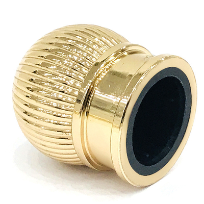 comprar Tampões de garrafa ligas de zinco pesados de Zamac do metal da venda quente feita sob encomenda da cor do ouro online manufacture