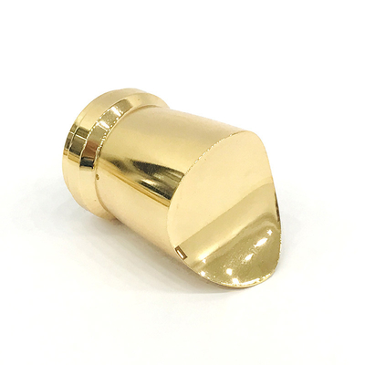 comprar O cilindro liga de zinco criativo do chapeamento de ouro dá forma ao metal Zamac perfuma o tampão de garrafa online manufacture