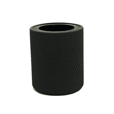 comprar O cilindro clássico do preto de Diamond Cut Surface Zinc Alloy dá forma ao metal Zamac perfuma o tampão de garrafa online manufacture