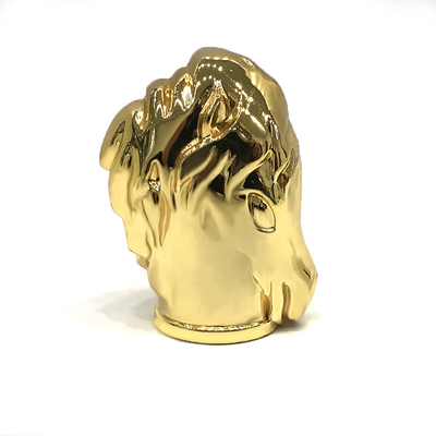 comprar O cavalo liga de zinco clássico da cor do ouro dá forma ao metal Zamac perfuma o tampão de garrafa online manufacture