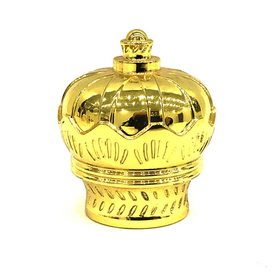 comprar O tipo claro Zamac da coroa do metal do ouro perfuma o tampão de garrafa online manufacture