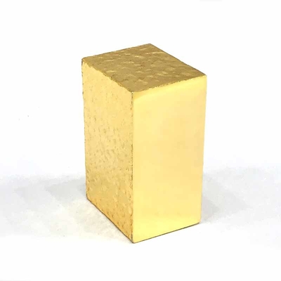 comprar A cor Zamak do ouro da forma do retângulo perfuma o tampão de garrafa online manufacture