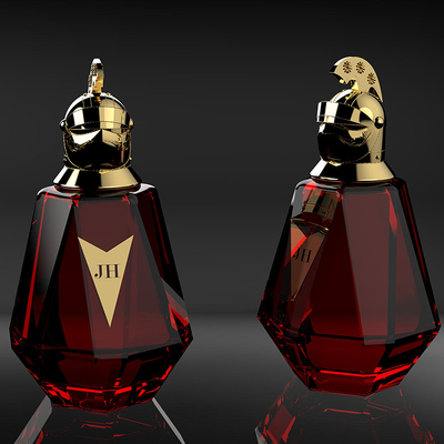 comprar Tampas de perfume de zamak serigrafadas com logotipo moldado em ouro/prata/cores personalizadas online manufacture