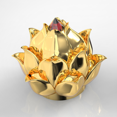 comprar Elegante cápsula de perfume Zamak personalizada com acabamento de espelho online manufacture