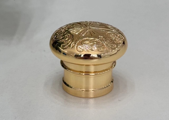 comprar Pintura fina, cor personalizada, tampas de perfume Zamak, liga de zinco, tampas de garrafas de perfume online manufacture