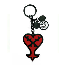comprar Seu próprio costume do logotipo gravou a forma personalizada do coração de Keychains para ele online manufacture