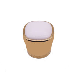 comprar Tampões de garrafa ligas de zinco do perfume do ouro de Elegent da forma, tampões de garrafa cosméticos com logotipo online manufacture