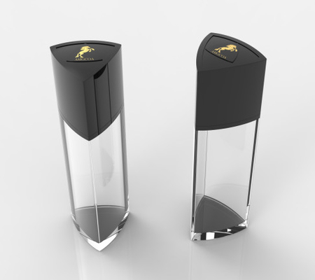 comprar Logotipo de cavalo Botelha de perfume de animais Set Zamac Cap de perfume para FEA 15 Botelha de vidro online manufacture