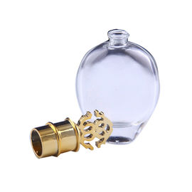 comprar Garrafa de perfume feita sob encomenda liga de zinco do cilindro do metal para as garrafas de vidro do perfume online manufacture