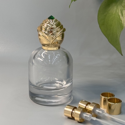 comprar Capuzes de Perfumes Zamak de Diamante Personalizados Ligação de Zinco de Alta Qualidade para Embalagens de Fragrâncias Elegante online manufacture