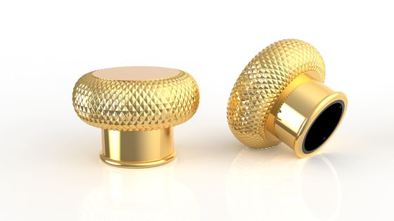 comprar Também estão disponíveis tampas de perfume de liga de zinco de luxo de alta qualidade feitas sob medida em ouro rosa e ouro brilhante. Fabricação em linha
