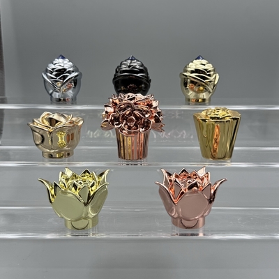 comprar Exquisita série em forma de flor Cristal Zamak Caps Perfume para Standard Fea 15 garrafas de pescoço online manufacture