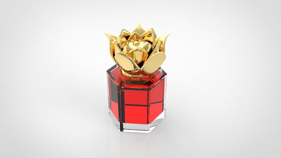 comprar Tampa de perfume em liga de zinco Lotus 17,2ml Tampa de Perfume Dourada Fabricação em linha