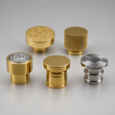 comprar Luxo Rebocado Gravado Zamac Cap Perfume Ouro Prateado Sunburst Padrão Crurred Metal Perfume Bottle Lid Logotipo personalizado Fabricação em linha