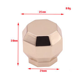 comprar Coroe o chapeamento de fundição da cor do ouro do tampão de garrafa de vidro do metal da forma online manufacture