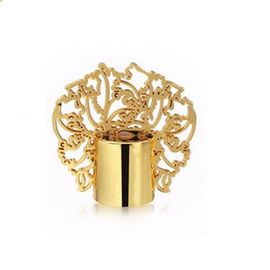 comprar Os tampões de garrafa ligas de zinco coloridos do metal do perfume da forma morrem chapeamento da carcaça online manufacture