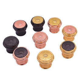 comprar Tampão redondo personalizado do perfume de Lotus Zamac liga de zinco para garrafas online manufacture