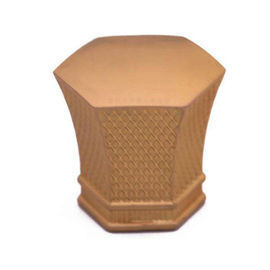 comprar Morre o tampão do perfume do metal da forma da flor do molde, tampões de garrafa personalizados cor do ouro online manufacture