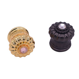 comprar Projeto magnético liga de zinco da patente do tampão do perfume do diamante para garrafas de perfume vazias online manufacture