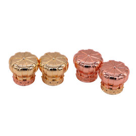 comprar A pintura do chapeamento da cor galvaniza a tampa da garrafa de perfume de 36*28mm online manufacture