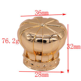 comprar Produtos a favor do meio ambiente do tampão do perfume de Zamac da coroa do projeto da parte alta online manufacture