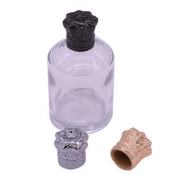 comprar O perfume feito sob encomenda de Zamak da forma tampa o diamante liga de zinco para garrafas de perfume do vintage online manufacture