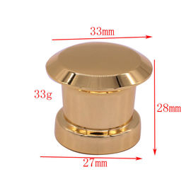 comprar A forma magnética da tampa do perfume dos tampões do perfume de Zamak do metal do ouro personaliza online manufacture
