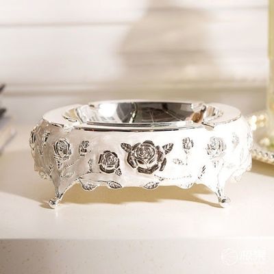 comprar cinzeiro redondo da praia de 30mm Ring Embossed Logo Metal Cigar online manufacture