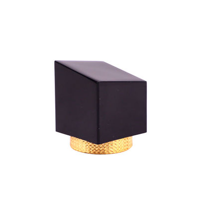comprar tipo quadrado do metal das tampas da garrafa de perfume da irregularidade de 30*37mm online manufacture